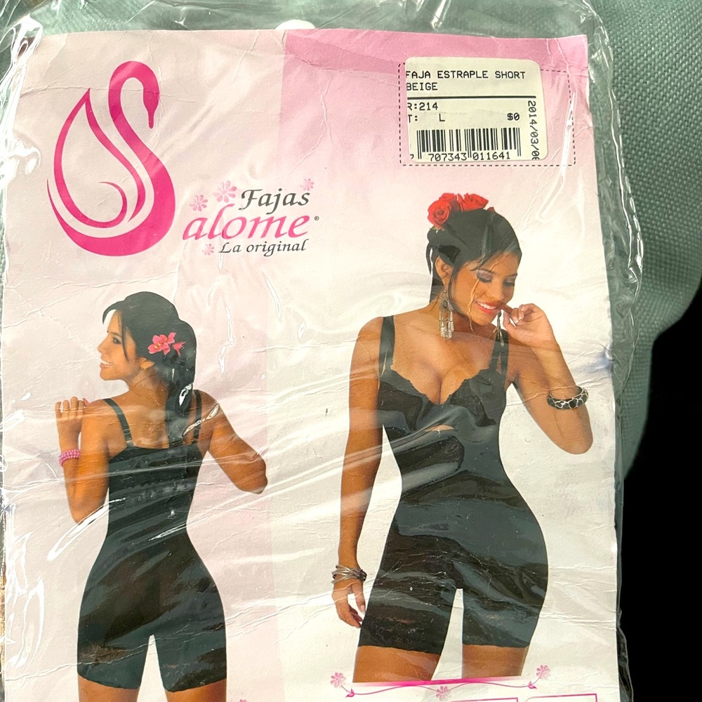 Beige shape wear for waist training or for a flattering figure